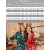 imageLeikar Silk Robe For Women Floral Kimono Bridesmaid Pajamas Satin Flower BathrobeRed Elk