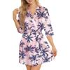 Floral Coconut Tree