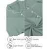 imageLeikar Maternity Nightgown For Women Nursing Pajamas Long Sleeve SleepshirtLong Sleevesage