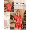 imageLeikar Silk Pajamas For Women Button Down Pajamas Satin PJ Set Soft SleepwearRed Love