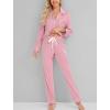 image:imageLeikar Button Down Pajamas for Women Soft Viscose Sleepwear Long Sleeve Pjs Set Maternity Nursing Postpartum LoungewearBean Paste