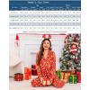 image:imageLeikar Button Down Pajamas for Women Soft Viscose Sleepwear Long Sleeve Pjs Set Maternity Nursing Postpartum LoungewearChristmas 1