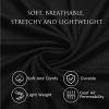 image:imageLeikar Sexy Nightgown for Women V Neck Babydoll Chemise Sleepwear Soft Viscose Cami Night DressBlack
