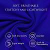 image:imageLeikar Sexy Nightgown for Women V Neck Babydoll Chemise Sleepwear Soft Viscose Cami Night DressCobalt Blue