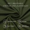 image:imageLeikar Sexy Nightgown for Women V Neck Babydoll Chemise Sleepwear Soft Viscose Cami Night DressGreen