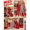 image:imageLeikar Button Down Pajamas for Women Soft Viscose Sleepwear Long Sleeve Pjs Set Nursing Postpartum LoungewearWhite Plaid