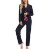 Navy Blue Pink Side