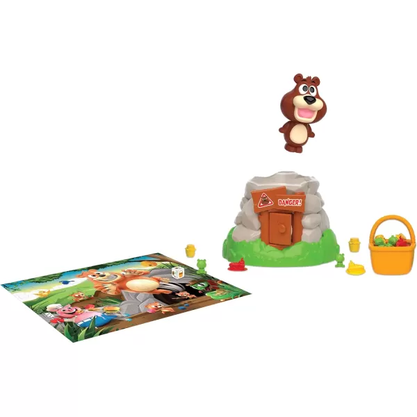 Beware of The Bear Game  Poke The Bear and Sneak The Goodies Before He Wakes Up  Includes 24Piece Puzzle by Goliath Multi Color 919582