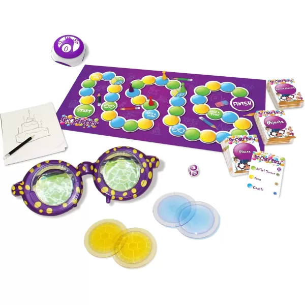 Goliath Amazon Exclusive Bonus Edition Googly Eyes  Includes Color Smash Card GameMulticolor