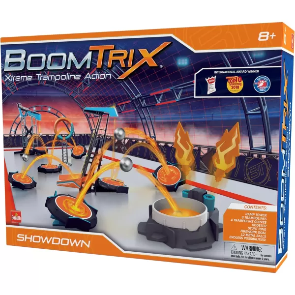 Goliath Boomtrix Stunt Pack Kinetic Metal Ball Chain Reaction Stunt Kit  Fun  Educational  STEMShowdown