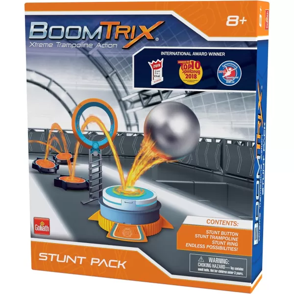 Goliath Boomtrix Stunt Pack Kinetic Metal Ball Chain Reaction Stunt Kit  Fun  Educational  STEMStunt Pack