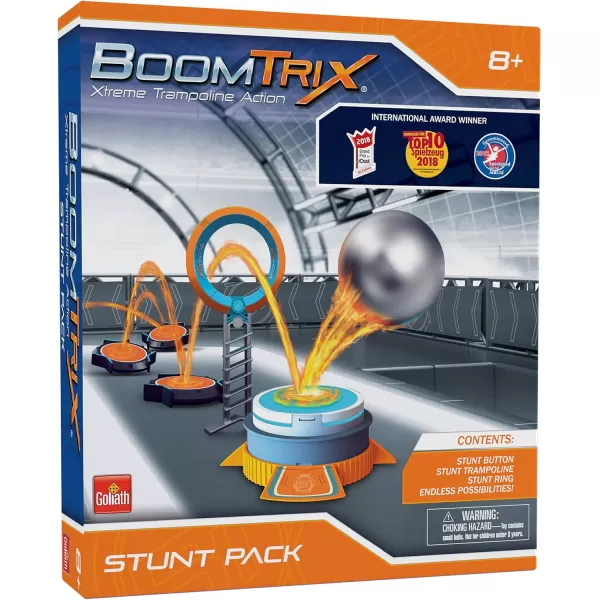 Goliath Boomtrix Stunt Pack Kinetic Metal Ball Chain Reaction Stunt Kit  Fun  Educational  STEMStunt Pack