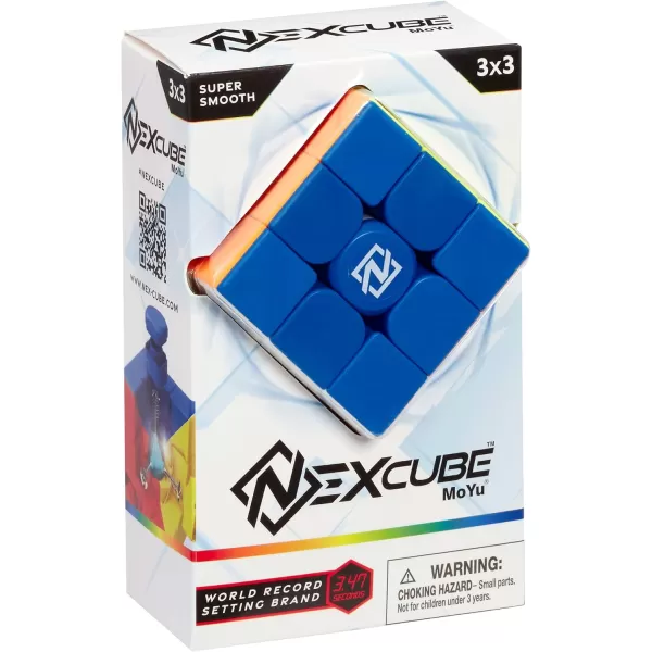 Goliath NEXcube 3x3 Classic  Stickerless Speed Cube  Super Smooth Technology Unlocks Super Speed to Break Records  Multicolor