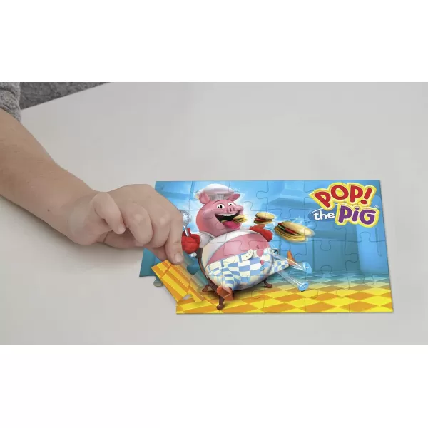 Goliath Pop The Pig wBonus 24pc Puzzle Amazon ExclusiveBonus Edition Pop the Pig Game