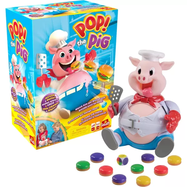 Goliath Pop The Pig wBonus 24pc Puzzle Amazon ExclusivePop the Pig Game