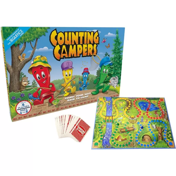 Jax Counting Campers Board Game Games 5quot