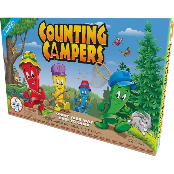 Jax Counting Campers Board Game Games 5quot