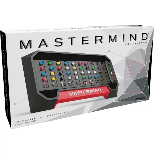 Pressman PRE301806J Mastermind Strategy Game of Codemaker vs Codebreaker 5quot MulticoloredStrategy Game