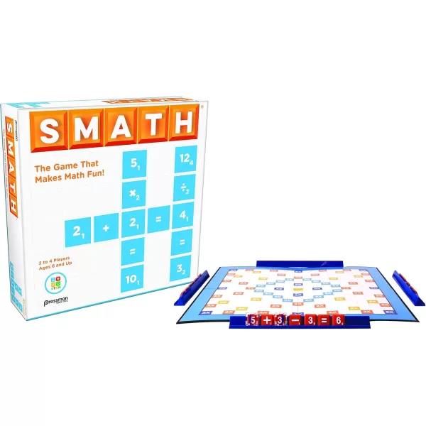 Pressman SMATH  The Game That Makes Math Fun Multicolor 5quot