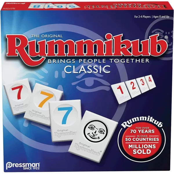 Rummikub  The Original Rummy Tile Game by Pressman