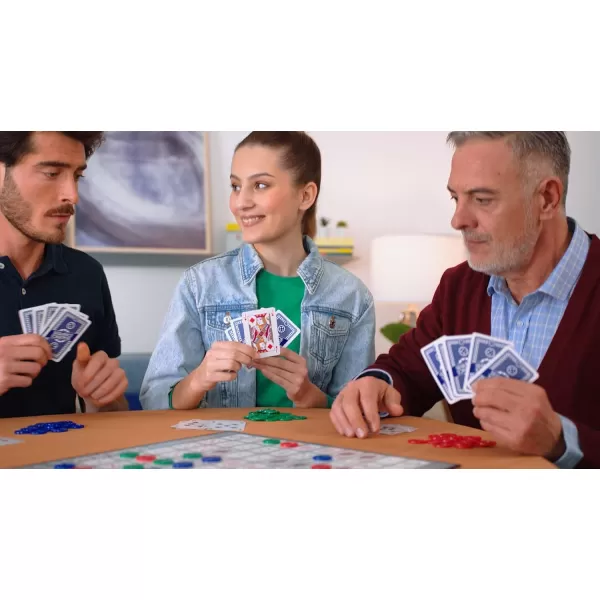 SEQUENCE Original SEQUENCE Game with Folding Board Cards and Chips by Jax  Packaging may Vary  White 103quot x 81quot x 231quotMulticolor