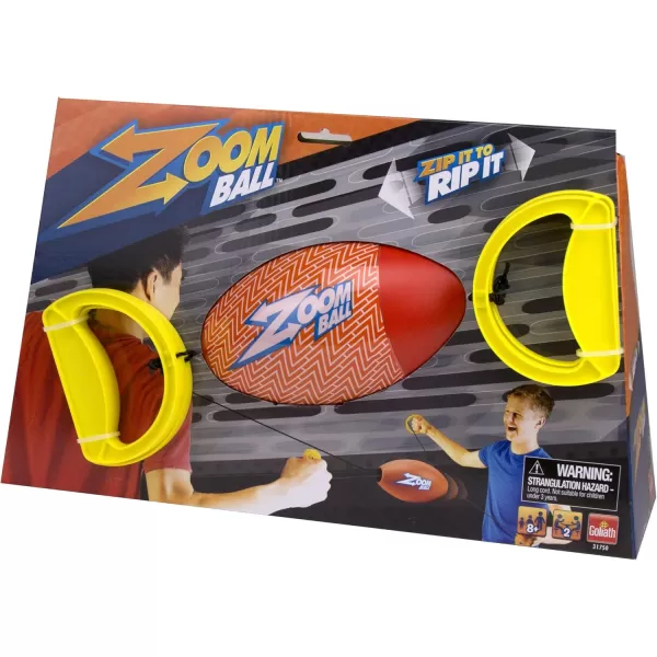 WAHU Zip it to Rip it Zoom Ball Game with 7quot Ball and 2 Handles Outdoor Zip Ball Game for 2 Players Ages 8 Multicolor