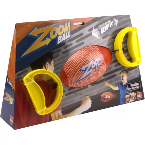 WAHU Zip it to Rip it Zoom Ball Game with 7quot Ball and 2 Handles Outdoor Zip Ball Game for 2 Players Ages 8 Multicolor