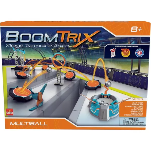 Goliath Boomtrix Stunt Pack Kinetic Metal Ball Chain Reaction Stunt Kit  Fun  Educational  STEMMultiball