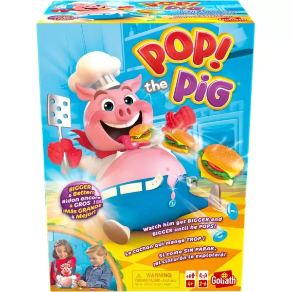 Goliath Pop The Pig wBonus 24pc Puzzle Amazon ExclusivePop the Pig Game