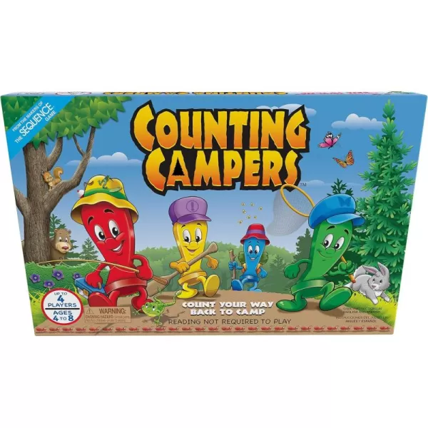 Jax Counting Campers Board Game Games 5quot