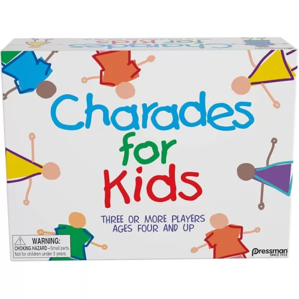 Pressman Charades for Kids  The No Reading Required Family Game 5quot