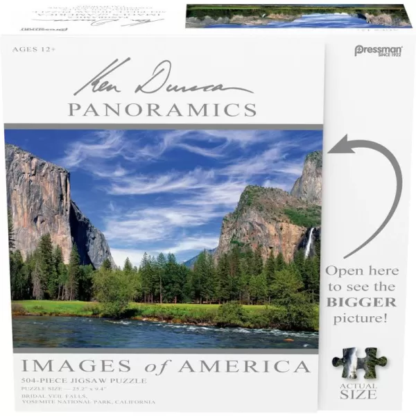 Pressman Images of America Puzzle  Bridal Veil Falls