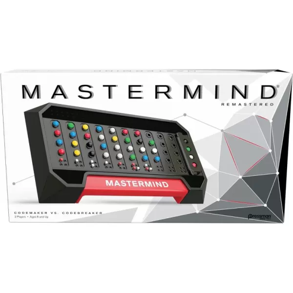 Pressman PRE301806J Mastermind Strategy Game of Codemaker vs Codebreaker 5quot MulticoloredStrategy Game