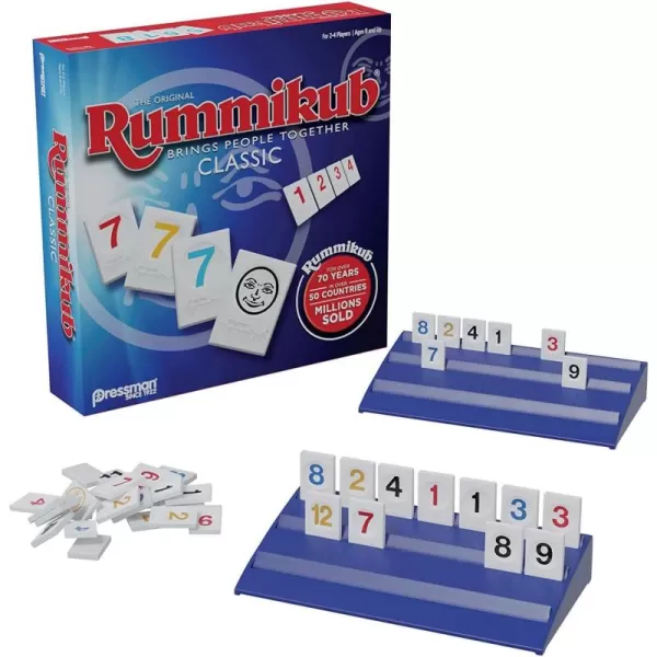 Rummikub  The Original Rummy Tile Game by Pressman