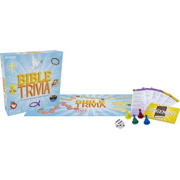 Bible Trivia by Pressman  The Game of Knowledge ampamp Divine Inspiration Multi Color