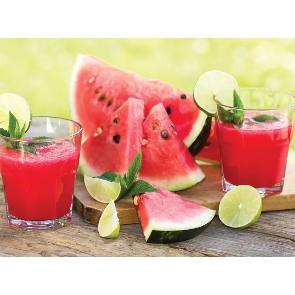 Foodie Puzzles Watermelon Smoothie 300piece Puzzle with a Finished Size of 195quot x 1425