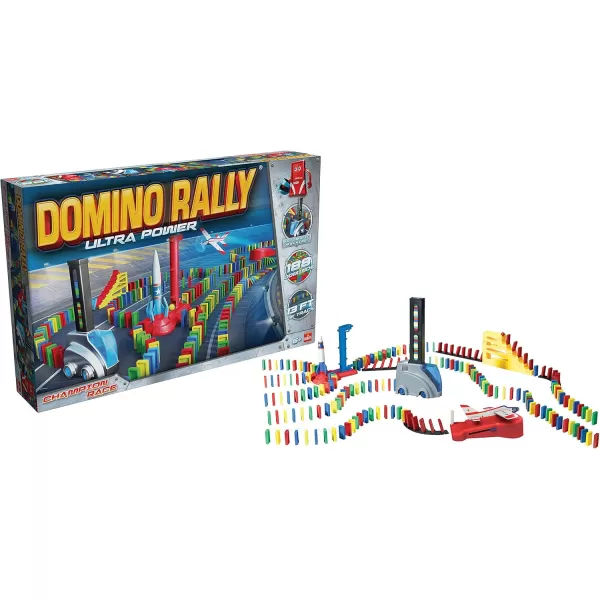 Goliath Domino Rally Ultra Power  STEMBased Domino Set for KidsMulticolor