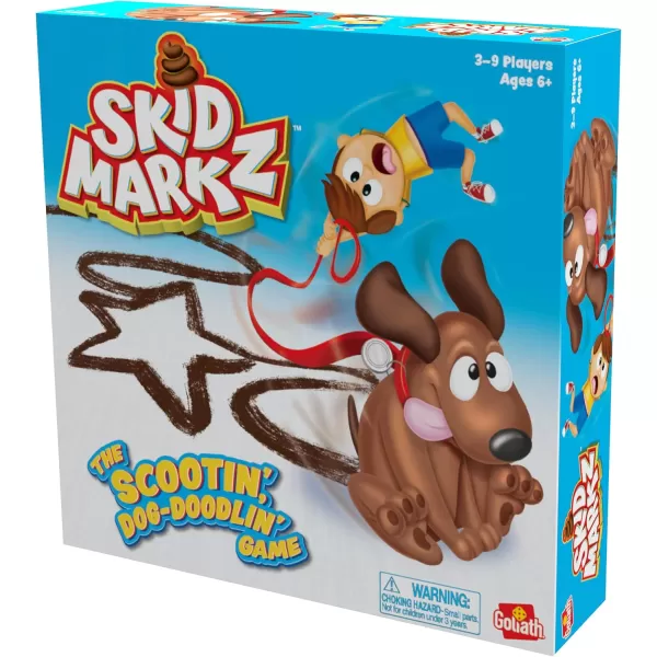 Skid Markz Game  The Scootin DogDoodlin Drawing Game by Goliath