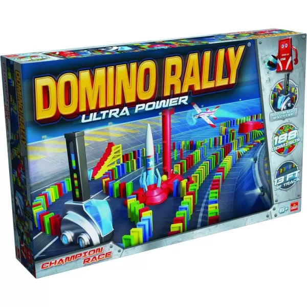 Goliath Domino Rally Ultra Power  STEMBased Domino Set for KidsMulticolor