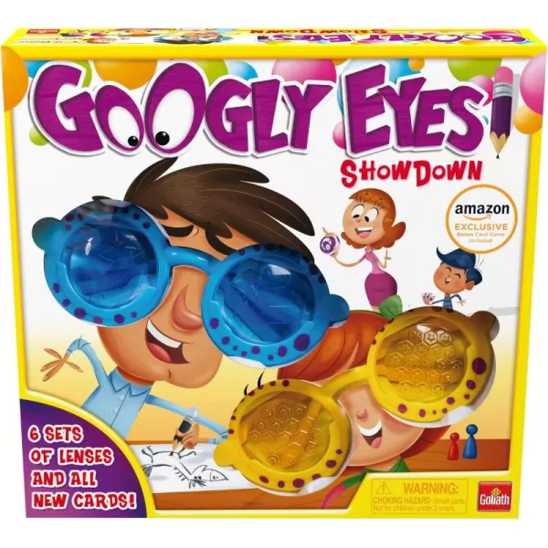 Goliath Googly Eyes Showdown  Vision Distorting Drawing GameGoogly Eyes Showdown Bonus