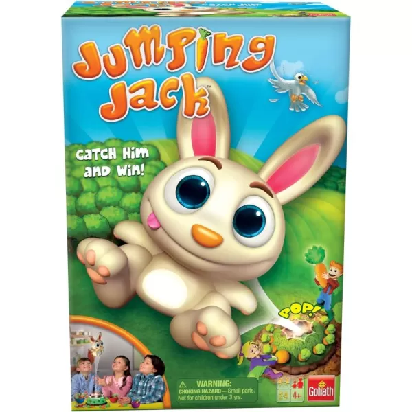 Jumping Jack Game by Goliath  Pull Out a Carrot and Watch Jack Jump by Goliath