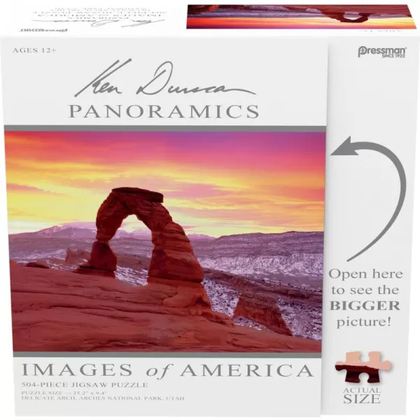 Pressman Images of America Puzzle  Delicate Arch