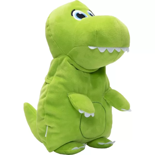 GameASaurus Rex  Play 10 Different Games with Plush Dinosaur  Store Game Pieces Inside Rex by Goliath