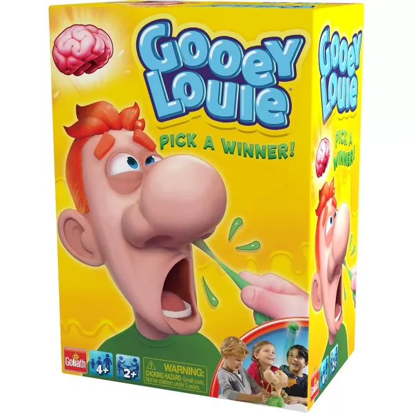 Goliath Gooey Louie  Pull The Gooey Boogers Out Until His Head Pops Open Game Green