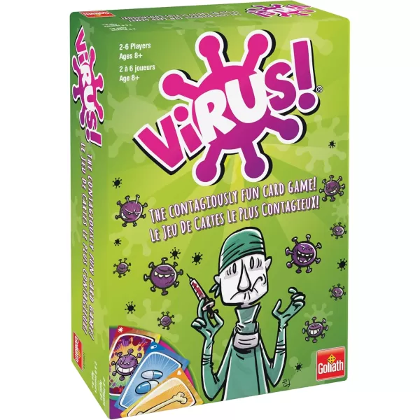 Goliath Virus Card Game The Contagiously Fun Card Game Green 108644