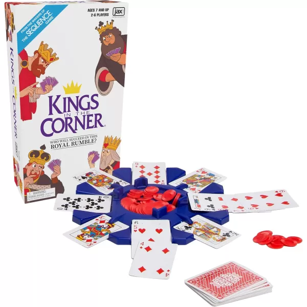 Kings in the Corner  The Traditional Gameplay of Solitaire with a Twist for the Whole Family