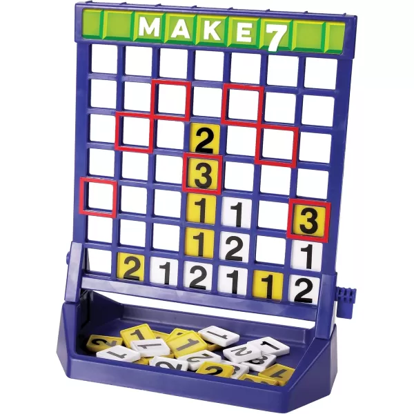 Make 7  The ConnectTheNumbers Tile Game by Pressman Multi Color 5quot