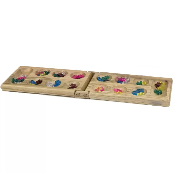 Mancala For Kids  Simple Strategy Game That Appeals to Kids by Pressman Multi Color 5quot