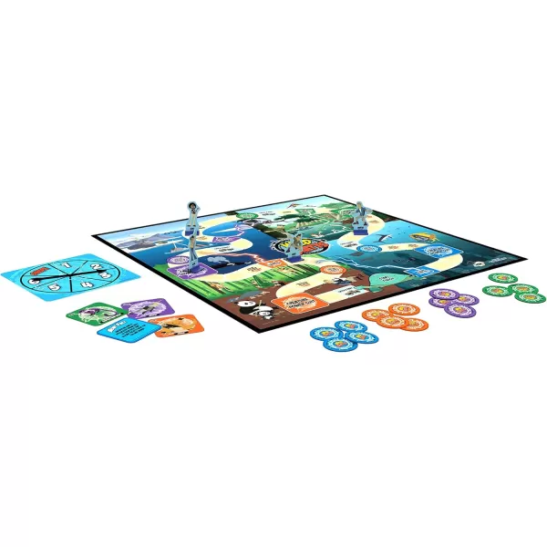 Pressman Wild Kratts Race Around the World Board Game Multicolor 5quotSingle