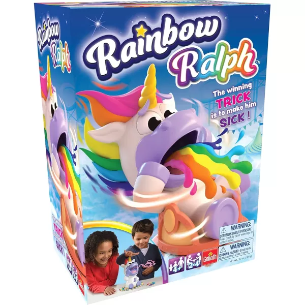 Rainbow Ralph  The Spin Him Around Until he Gets Dizzy and Ralphs Game by Goliath Multi Color